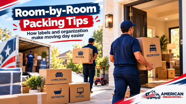 Panduan packing dan bongkar barang per ruangan saat pindahan rumah