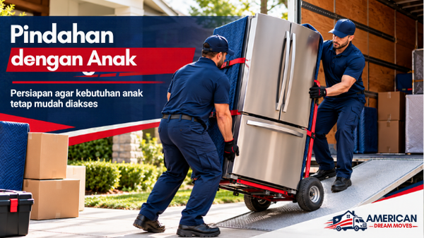 Pindahan rumah untuk keluarga dengan anak