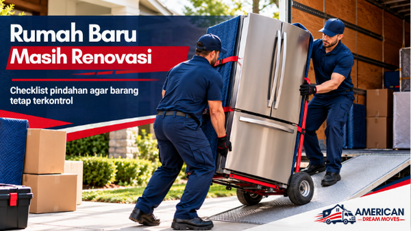 Pindahan saat rumah baru masih renovasi